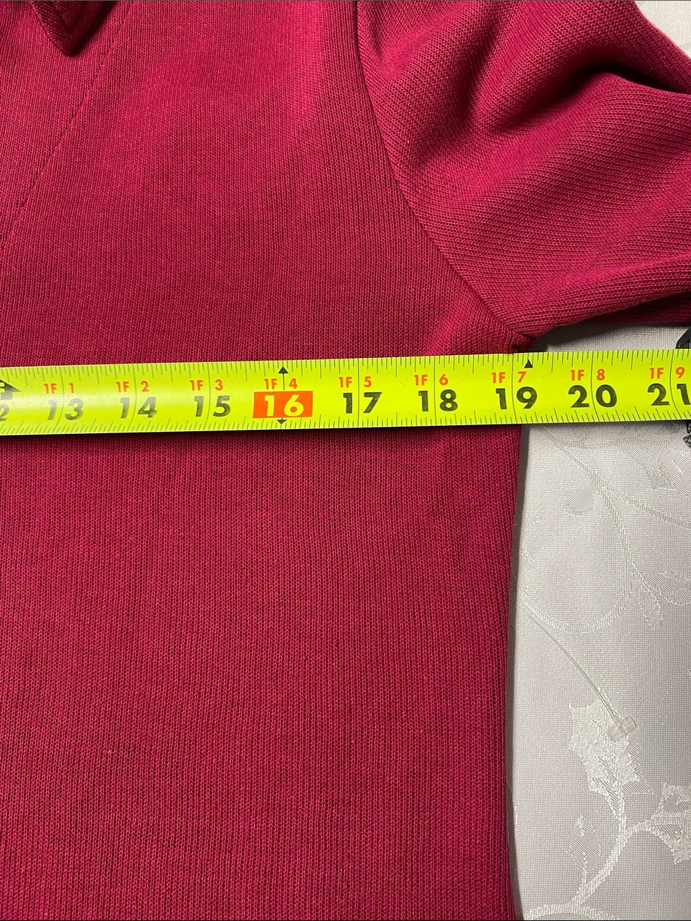Weekenders Red Zip-Front Sweater Cardigan - Picture 3 of 5